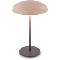 BRILONER Beige Table Lamp LED Rechargeable Night Bedside Desk Light Cordless