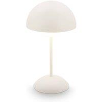 BRILONER White Rechargeable LED Table Lamp Desk Night Light Dimmable Cordless