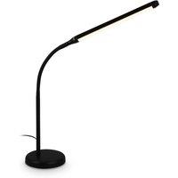 BRILONER LED Desk Light USB Lamp Office Dimmable Warm White Flexible Black