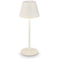BRILONER Mini Table Lamp Rechargeable LED Desk Light Cordless 14, 2cm White