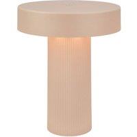BRILONER Beige 3W Rechargeable Dimmable LED Table Lamp