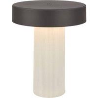 BRILONER Beige 3W Rechargeable Dimmable LED Table Lamp