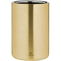 Rayware Viners Barware Double Wall Steel Gold Ice Bucket 1.3L
