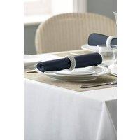 Vision Polyester Plain Coloured Napkin in Dark Blue | Size: 51 cm x 51 cm
