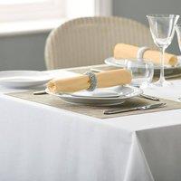 Vision Polyester Plain Coloured Napkin in Light Beige | Size: 41 cm x 41 cm