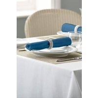 Vision Polyester Plain Coloured Napkin in Navy | Size: 51 cm x 51 cm