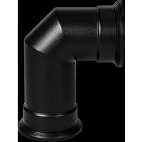 Adam Fires & Fireplaces Angled Decorative Stove Pipe in Black