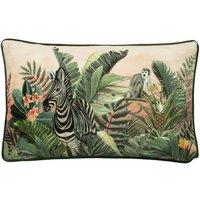 Evans Lichfield Manyara Zebra Printed Cushion