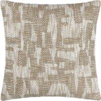 HOEM Ola Abstract Cushion in Taupe | Size: 45 cm x 45 cm