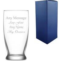 Uniqueful Personalised Engraved 350ml Roma Hiball Tumbler With Gift Box Birthday in Clear