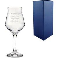 Uniqueful Personalised 14oz Sommelier Beer Glass Birthday Friend in Clear