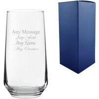 Uniqueful Personalised Allegra 16.5oz Hiball Glass Birthday Gift for Friend in Clear