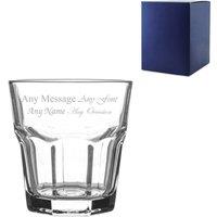 Uniqueful Personalised 200ml Aras Tumbler Birthday Gift for Friend in Clear