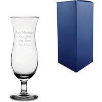 Uniqueful Personalised 15oz Squall Glass Birthday Gift for Friend in Clear