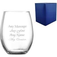 Uniqueful Personalised 13oz Primary Tumbler Birthday Gift Friend in Clear
