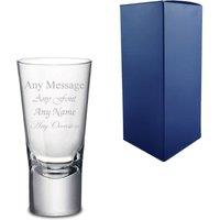 Uniqueful Personalised 320ml Ypsilon Hiball Glass Birthday Gift for Friend in Clear