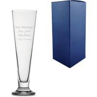 Uniqueful Personalised 300ml Palladio Beer Glass Birthday Gift for Friend in Clear