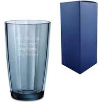 Uniqueful Personalised 470ml Blue Pulsar Hiball Glass Birthday Gift