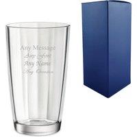 Uniqueful Personalised Engraved 470ml Pulsar Hiball Glass Birthday Gift Box in Clear