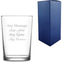Uniqueful Personalised 520ml Bodega Hiball Glass Birthday Friend in Clear