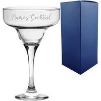 Uniqueful Personalised 295ml Margarita Glass Names Design in Clear
