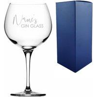 Uniqueful Personalised Engraved Primeur Gin Balloon with Name's Gin Glass Design in Clear