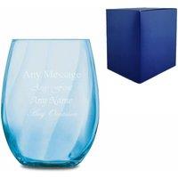 Uniqueful Personalised Blue Arpege Tumbler Birthday Gift