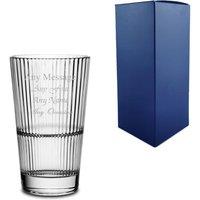 Uniqueful Personalised Bella Diva Hiball Glass Tumbler Birthday Friend in Clear