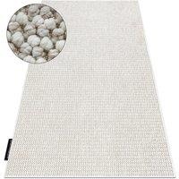 RugsX Casablanca Loop Rug in White | Size: 60 cm x 100 cm