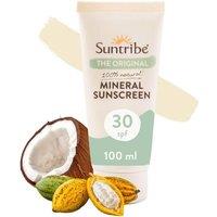 Suntribe Natural Mineral Sunscreen Lotion SPF 30 100ml in Black
