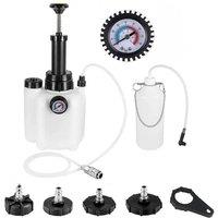 Nordara 3L Car Brake Clutch Fluid Bleeding Kit Pressure Bleeder Tool in White