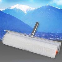 Ventryn 500x90mm Spiked Roller Aeration Tool Self Levelling Flooring in White