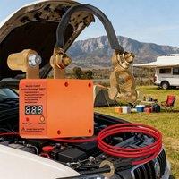 Ventryn Car Battery Master Disconnect Relay with Wireless Remote Control in Orange