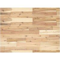 Berkfield Home Desk Top Untreated 80x60x2 cm Solid Wood Acacia in Brown | Size: 80 x 60 x 2 cm