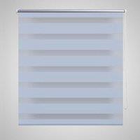 Berkfield Home Zebra Blind 70 x 120 cm White