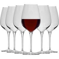 Bormioli Rocco Inalto Tre Sensi Red Wine Glasses - 650ml - Pack of 12 in Clear