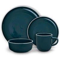 Barbary & Oak Nattura 16 Piece Dinner Set Agave in Teal