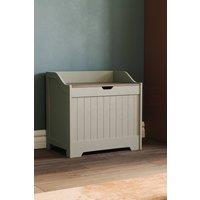 HD Designs Priano Dual-purpose Storage Laundry Chest Bathroom in Grey