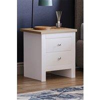 HD Designs Arlington 2 Drawer Chest Of Drawers Storage Bedroom Furniture in White