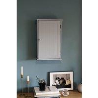 HD Designs Priano 1 Door Wall Cabinet With Shelves Bathroom Cabinet in Grey