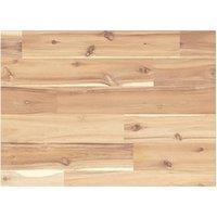 Berkfield Home Floating Shelf 40x30x2 cm Untreated Solid Wood Acacia in Brown | Size: 40 x 30 x 2 cm
