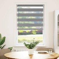 Berkfield Home Zebra Blind 70 x 120 cm Grey