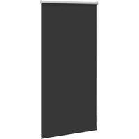 Berkfield Home Roller Blind Blackout 40 x 100 cm Black