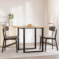 Berkfield Home Table Top Square 90x90x2 cm Solid Wood Acacia in Brown | Size: 90 x 90 x 2 cm