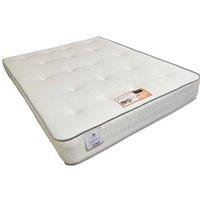 Knight Sleep Sarah Plush Bed Set With Mattress, 2 Drawers Same Side & 24Headboard in Orange | Size: Double