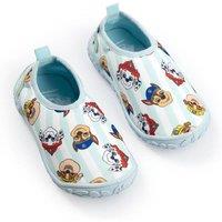 Paw Patrol Men's Aqua Shoes | Boys Light blue | Official Merch | Size: 6