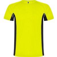 ROLY Men's Shanghai Short-Sleeved Sports T-Shirt in Bright Yellow | Size: 2XL