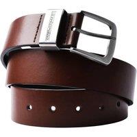 Lambretta Men's Leather Lined Belt in Tan | Size: Medium
