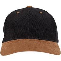 Flexfit Men's Classic Corduroy Faux Suede Cap in Black