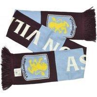 Aston Villa FC Men's Stripe Scarf in Light Blue